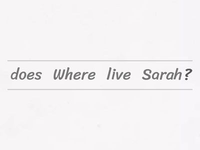 Present Simple Wh Questions