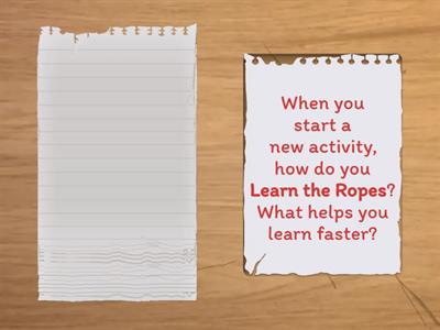 Idioms for Teachers 6 questions