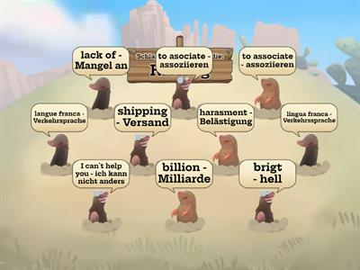 Vocab - whack the mole