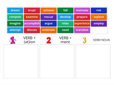 Solution Pre-Intermediate 2E noun formation