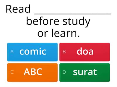 ADAB STUDY 