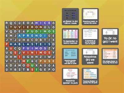 Past tense (preterit) regular & irregular forms - study the preterit tense