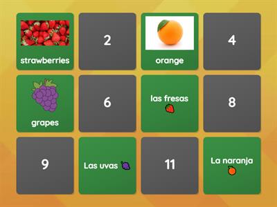 Fruit/Veggie Matching