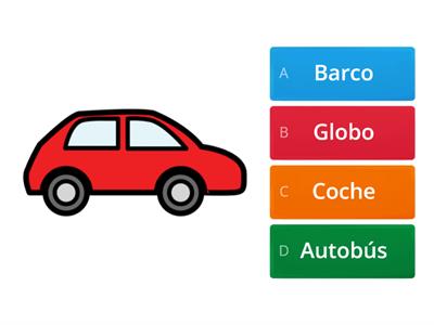 ¿Cómo se llaman? Medios de transporte