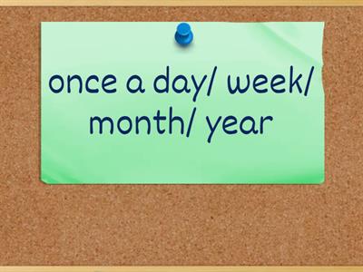 Present Simple. Time expressions