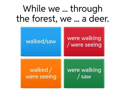 Past Simple vs Past Continuous - 1