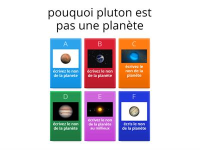 les planétes