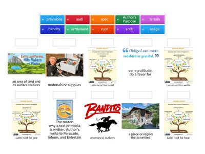 Savvas ELA U4W5 Vocabulary