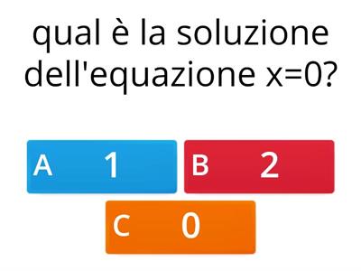 equazione di primo grado