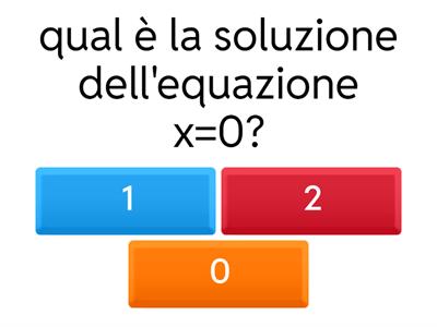 equazione di primo grado