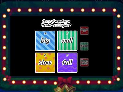 Perguntas de inglês (estude)