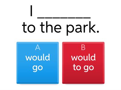 Used to / Would - Practice