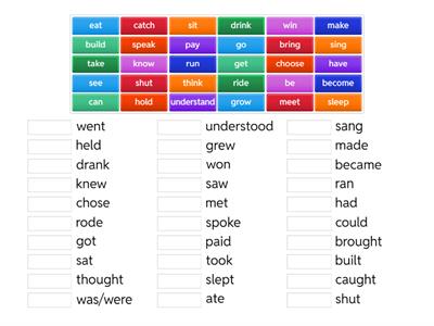 A1A_Irregular Verbs
