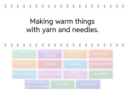 weekend hobbies adults find the match