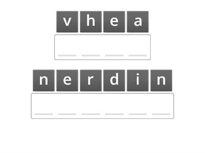 Gr.3 April Workbook Vocabulary Spelling Pt.2