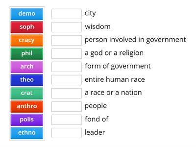 10.10 Social Studies Greek Forms Match