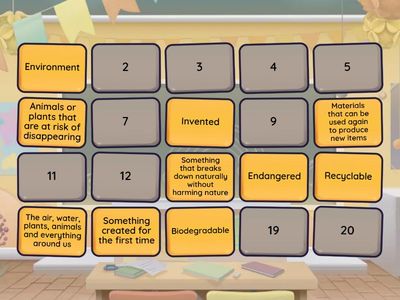 Match the word with its pair