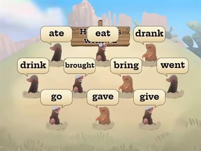 Regular - Irregular Verbs (V2)