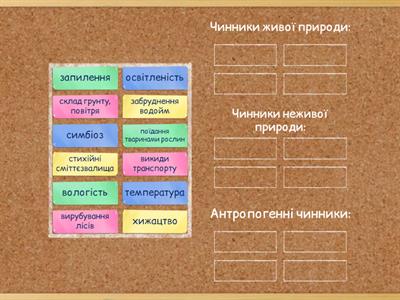 Екологічні чинники