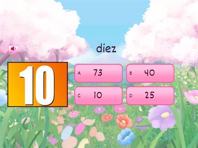  Spanish Numbers 0-100