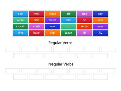 Regular and Irregular 