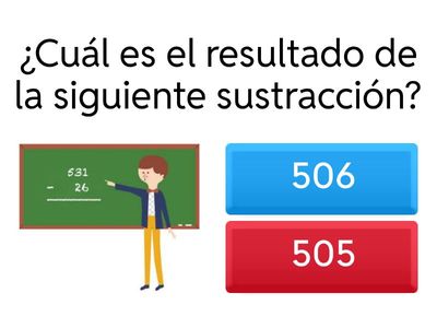 Sustracción con desagrupación