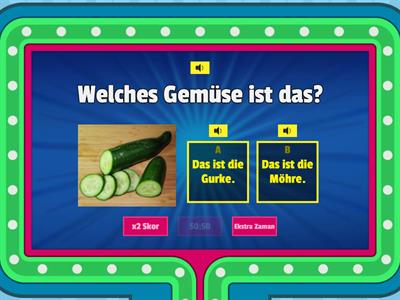 İELEV 125. Vorschule Thema "Gemüse"