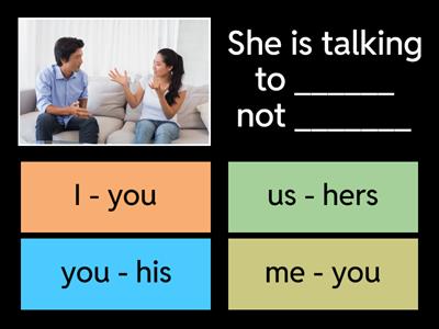 Pronouns:  Subject or object ?