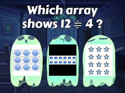 Using Arrays to Show Division 