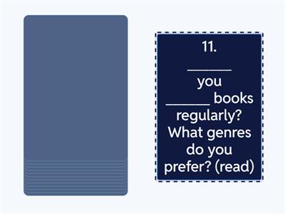 Present Simple Present Continuous Conversation Questions