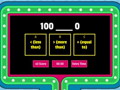  Comparing Numbers 