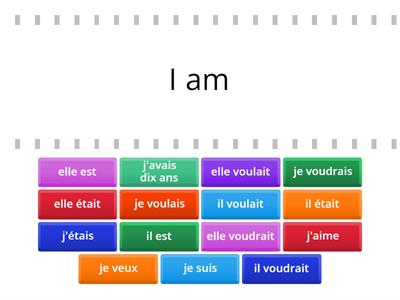present, imperfect, & conditional