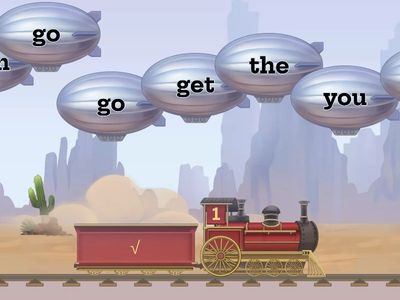 High Frequency words popping