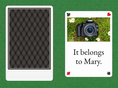 A1 3a Favourites Posessive 's