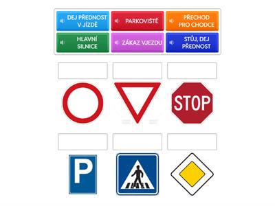 DOPRAVNÍ ZNAČKY