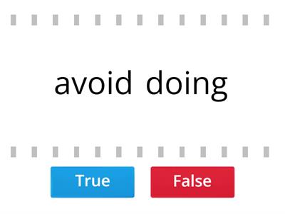 Gerunds and Infinitives 