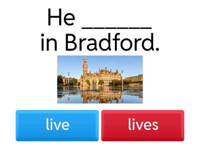 Present simple (affirmative sentences)