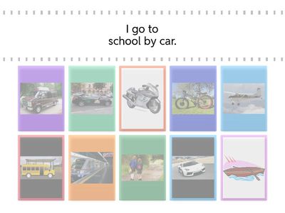 How do you go to school? Means of transport Stars and Heroes 3 unit 3