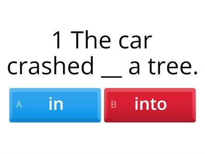 Outcomes A2 U3 VB Prepositions B 