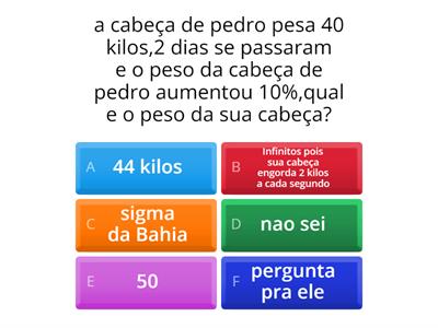 quiz super iper mega fodasticamente incrível 