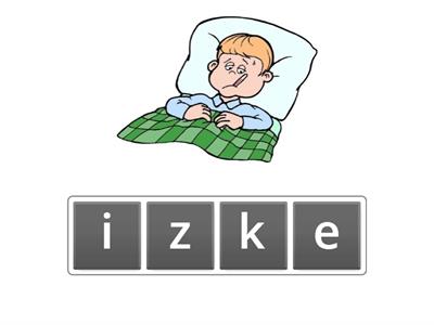 Puzzel - ziek zijn