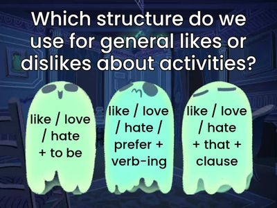BCE  B2 / VERB PATTERNS