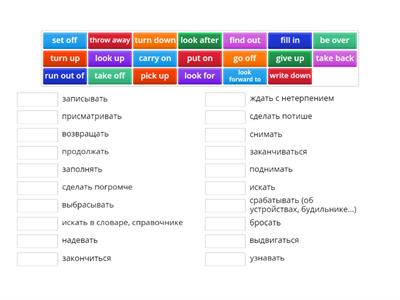 EF pre 11B phrasal verbs