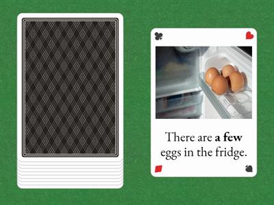 much - many - a lot of - a few - a little (correct the mistakes if any)