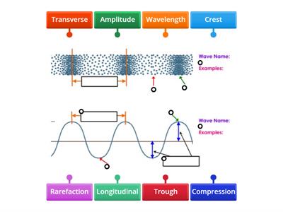Label Parts of Waves