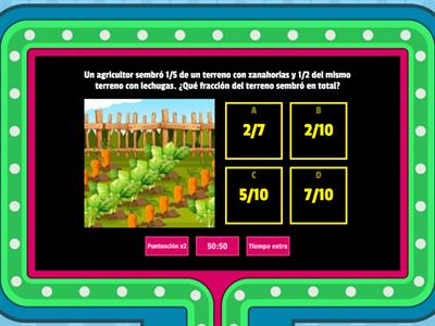 Problemas de suma y resta de fracciones