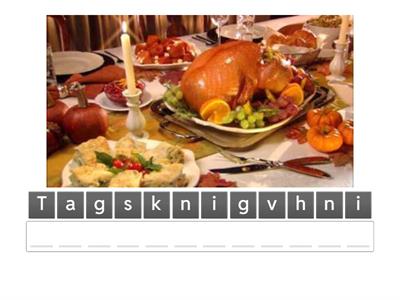 Marimba Academy - Thanksgiving Vocabulary (ESL)
