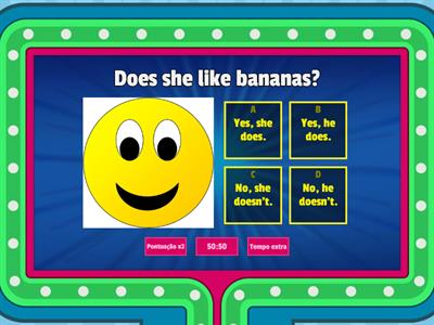 Does she/he like...?