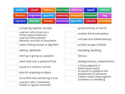 Restart Grade 5 Vocabulary