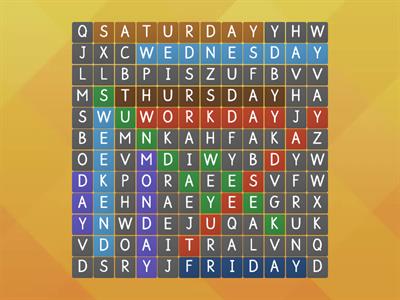 Days of the Week